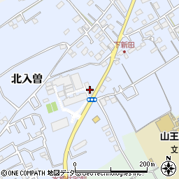 埼玉県狭山市北入曽614周辺の地図