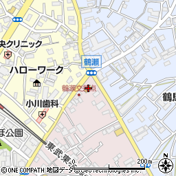 ローソン富士見関沢一丁目店周辺の地図
