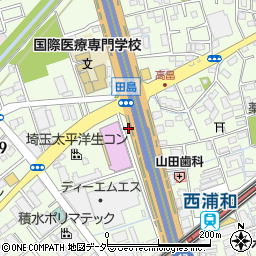 埼玉県さいたま市桜区田島8丁目1周辺の地図