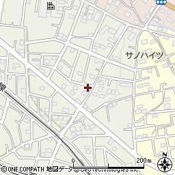 埼玉県飯能市笠縫368-4周辺の地図