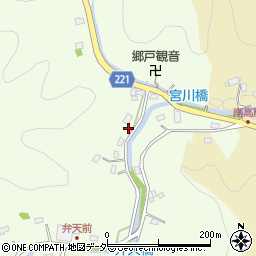 埼玉県飯能市上直竹下分35周辺の地図
