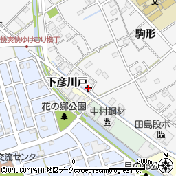 埼玉県三郷市駒形265周辺の地図