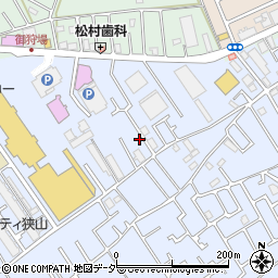 埼玉県狭山市北入曽702周辺の地図