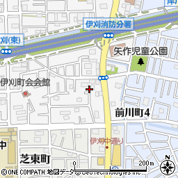 埼玉県川口市伊刈388-7周辺の地図