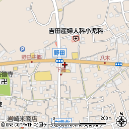 埼玉県入間市野田642周辺の地図