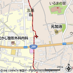 埼玉県入間市野田1578周辺の地図