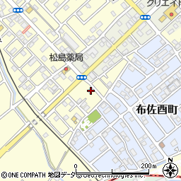 千葉県我孫子市布佐3382周辺の地図