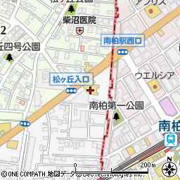 千葉トヨペット柏店周辺の地図