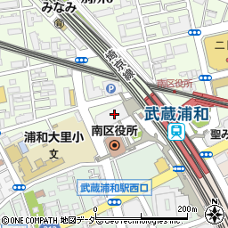 プラムシティ武蔵浦和歯科クリニック周辺の地図
