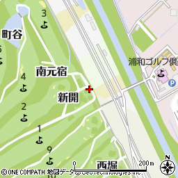 浦和ゴルフ倶楽部周辺の地図