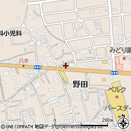 埼玉県入間市野田874周辺の地図