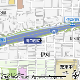 埼玉県川口市伊刈1117周辺の地図