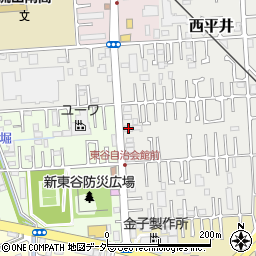 甲賀荘周辺の地図