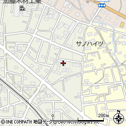 埼玉県飯能市笠縫347-10周辺の地図