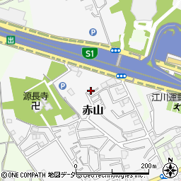 埼玉県川口市赤山1070-3周辺の地図