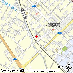 千葉県我孫子市布佐3352-8周辺の地図