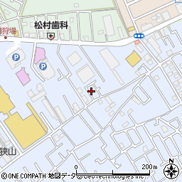 埼玉県狭山市北入曽698-10周辺の地図