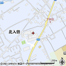 埼玉県狭山市北入曽615周辺の地図
