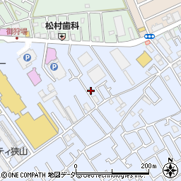 埼玉県狭山市北入曽703周辺の地図