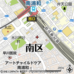 ｇｌｅｅ　南浦和店周辺の地図