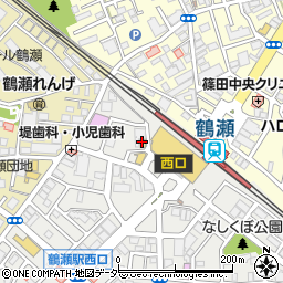 すき家鶴瀬駅西口店周辺の地図