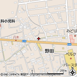 埼玉県入間市野田1214周辺の地図