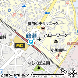 みずほ銀行鶴瀬支店周辺の地図