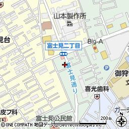 埼玉県狭山市入間川3147-12周辺の地図