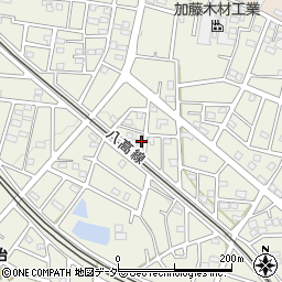 埼玉県飯能市笠縫128-15周辺の地図