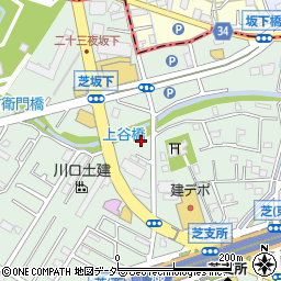 埼玉県川口市芝7213周辺の地図