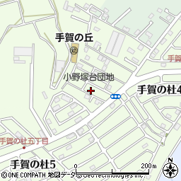 千葉県柏市岩井794周辺の地図