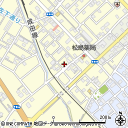 千葉県我孫子市布佐3394-7周辺の地図