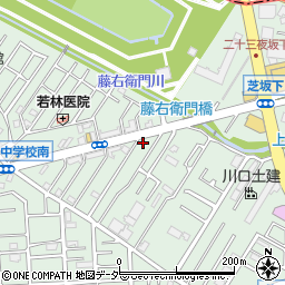 埼玉県川口市芝6975-13周辺の地図