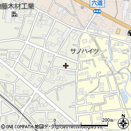 埼玉県飯能市笠縫351-12周辺の地図