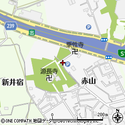 埼玉県川口市赤山1252周辺の地図