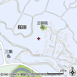 千葉県成田市桜田周辺の地図