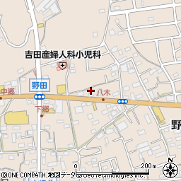 埼玉県入間市野田1229周辺の地図