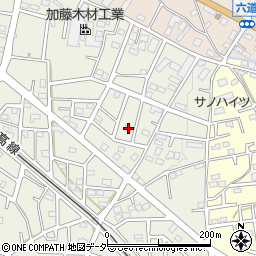 埼玉県飯能市笠縫369-3周辺の地図