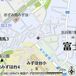 埼玉県富士見市水子147周辺の地図