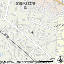 埼玉県飯能市笠縫395-2周辺の地図