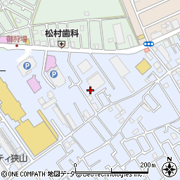埼玉県狭山市北入曽704-6周辺の地図