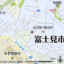 埼玉県富士見市水子998周辺の地図