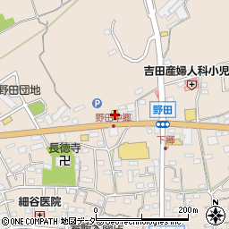 黒塀家入間野田店周辺の地図