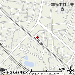 埼玉県飯能市笠縫122周辺の地図