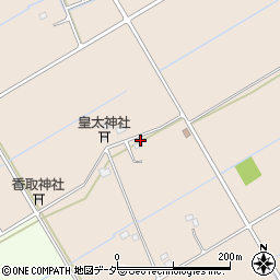 千葉県印旛郡栄町請方周辺の地図