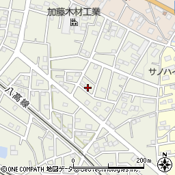 埼玉県飯能市笠縫385-4周辺の地図