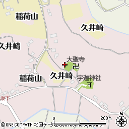 〒287-0233 千葉県成田市稲荷山の地図