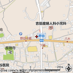 埼玉県入間市野田636周辺の地図