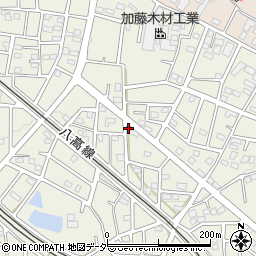 埼玉県飯能市笠縫388-3周辺の地図
