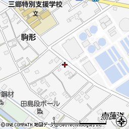 埼玉県三郷市南蓮沼673周辺の地図